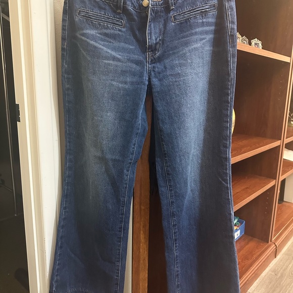 Flamingo Denim - Flamingo jeans wide leg Blue Denim Jeans women